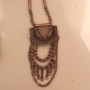 Aztec Bronze Necklance
